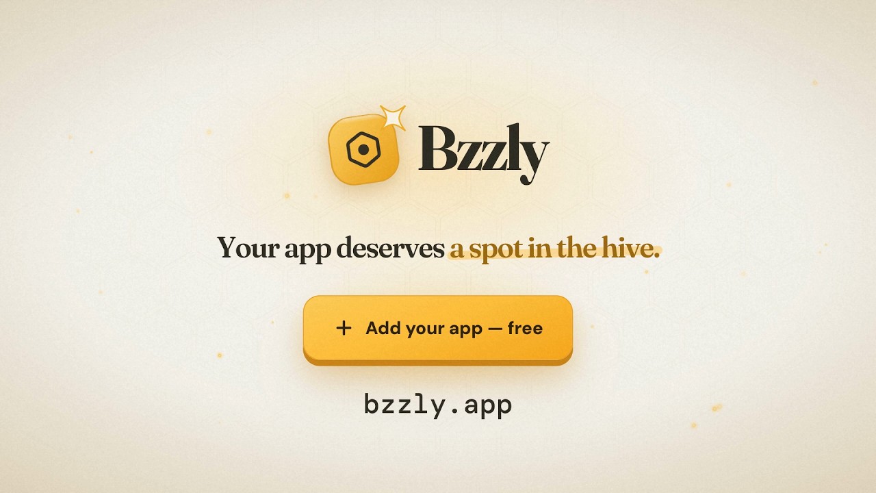 Bzzly - The App Hive video preview