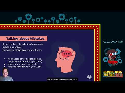 DevOps Days Buffalo 2021 - Reframing Shame & Embracing Mistakes - Jameson Hampton