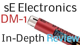 Video thumbnail for sE Electronics DM1 Dynamite Review in-depth Testing by RealHomeRecording.com