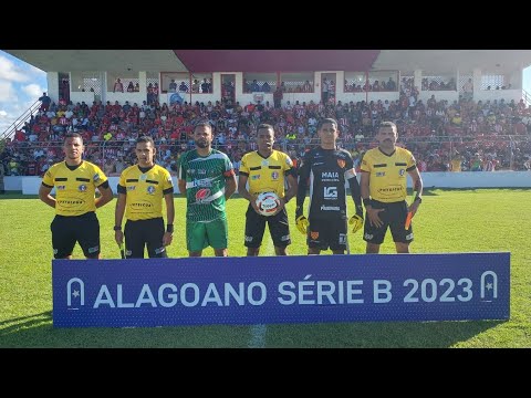 Penedense 2x0 FF Nova Cruz - 9ª rodada do Campeonato Alagoano Série B 2023