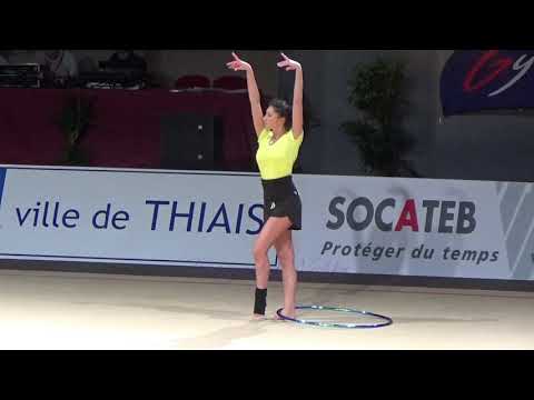 Varvara FILIOU (GRE) hoop - 2016 Thiais trainings
