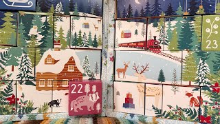 12/22/25 Caterpillar CrossStitch advent calendar Unboxing  #caterpillarcrossstitch  #adventcalender 