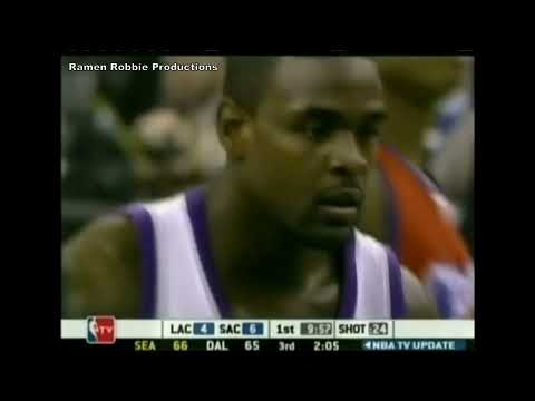 Chris Webber - 26 pts, 12 reb, 4 ast vs Clippers (2003-2004)