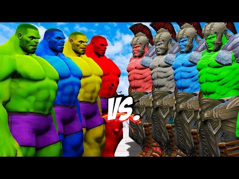 Hide And Kill With TEAM HULK COLOR VS TEAM HULK 2099 COLOR - EPIC SUPERHEROES WAR In GTA V!
