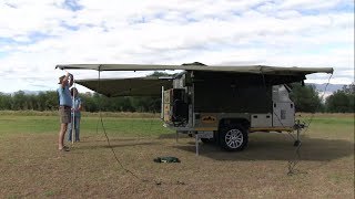 preview picture of video '4x4 Camping Trailers | Bhoma Trailer Setup Part1 | Bushwakka 4x4 Trailers'