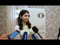 Interview with Aleksandra Goryachkina | 2022 FIDE Women Candidates Pool B - Quarterfinals |