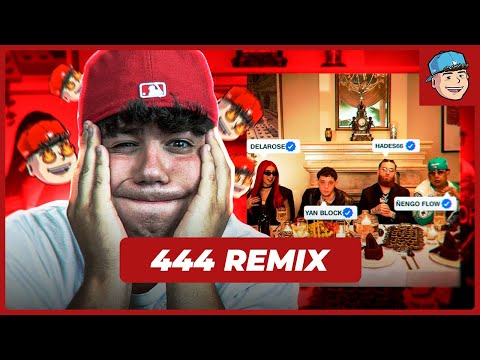 MY REACTION to 444 Remix 🙏 Yan Block, De La Rose, Hades66, Ñengo Flow (Official Video)