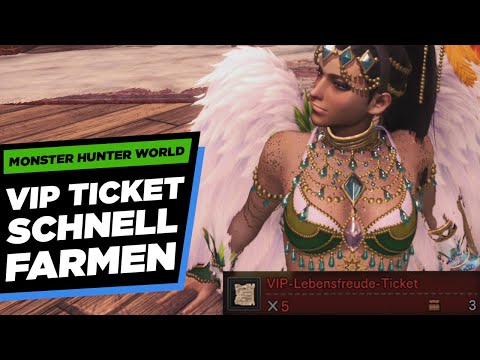 SO FARMST DU EXTREM SCHNELL VIP TICKETS - Monster Hunter World Iceborne Guide Tipps & Tricks