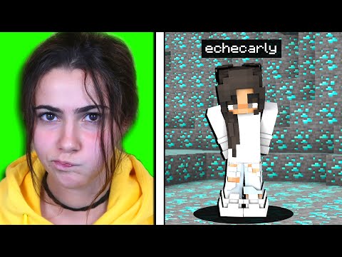 LA MIA RAGAZZA GIOCA PER 24 ORE NEL MIO MONDO - MINECRAFT ITA