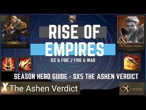 Season Hero Guide - SX5 The Ashen Verdict