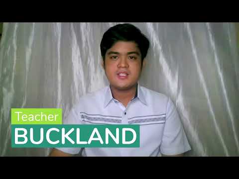 Bucklandのプロフィール動画