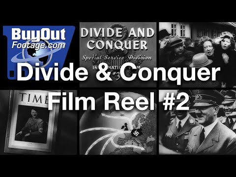 Divide and Conquer Film Reel #2 | WW2 Historical HD Footage