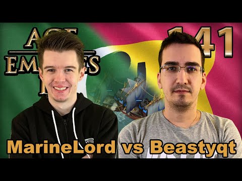 NEUE SEESCHLACHT - OsMali Showmatch - MarineLord vs Beastyqt - Age of Empires IV - Replay-Cast 141