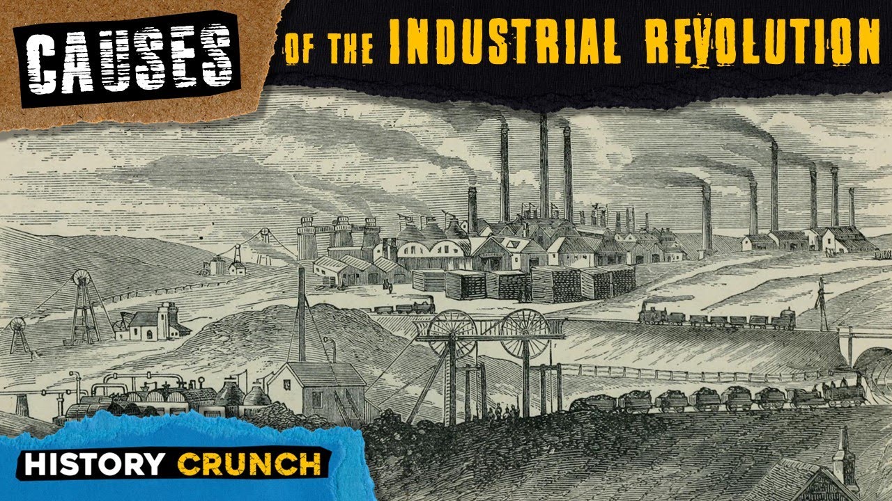 Causes of the Industrial Revolution - Video Infographic