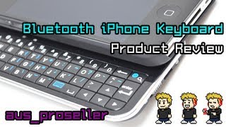 Ultra Thin Slide out Wireless Bluetooth Keyboard for iPhone