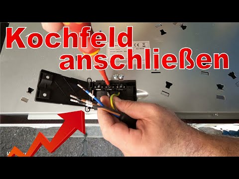 Kochfeld anschließen 👍 darauf musst du unbedingt achten 😲 Ceranfeld Induktionskochfeld