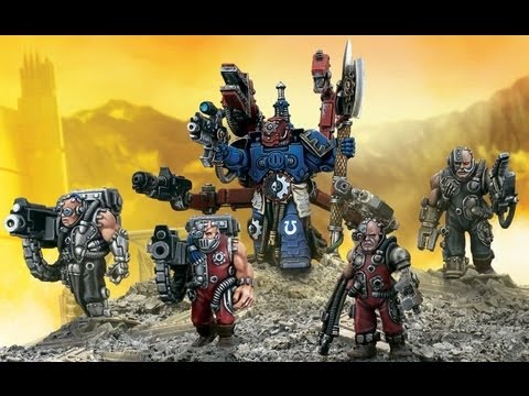 Warhammer 40K - Techmarine with servitors