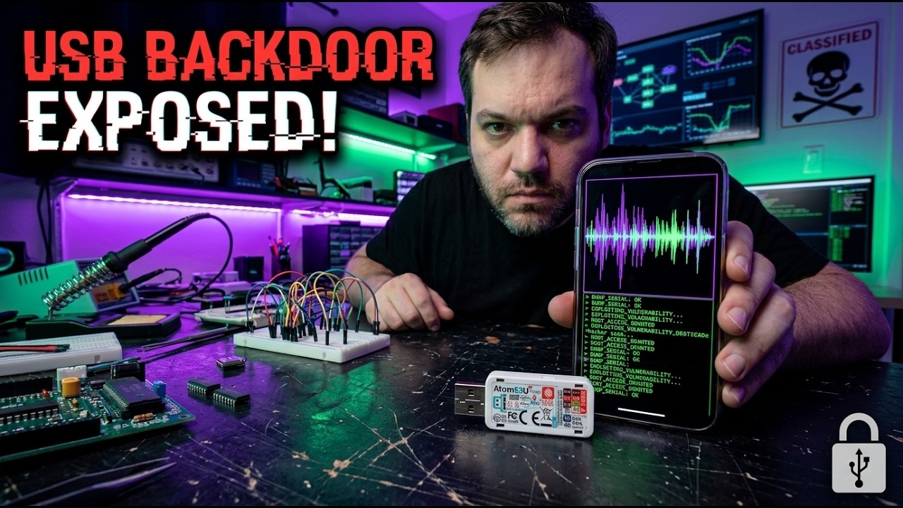 Transformei um M5Stack num IMPLANTE ESPIÃO de Áudio! (Red Team)