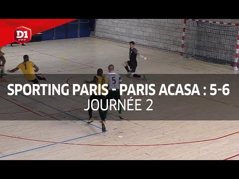 J2 : Paris Sporting Club - Paris ACASA (5-6), le résumé