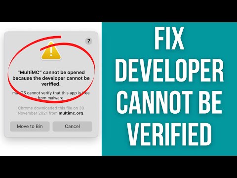 How To Fix "Cannot be opened because the developer cannot be verified" Error macOS Gatekeeper
