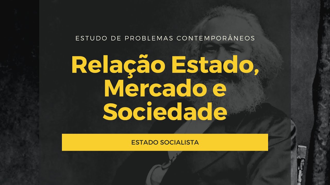Relação Estado Mercado e Sociedade: Estado Socialista