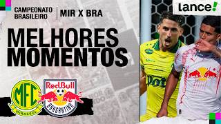 MIRASSOL 0 x 1 RB BRAGANTINO | MELHORES MOMENTOS | 10ª RODADA | CAMPEONATO BRASILEIRO