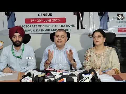 Directorate of Census Operations, J&K and Ladakh organizes press conference on House-listing, Housing Operations and Self-Enumeration to raise awareness and encourage public participation in upcoming Census activities.