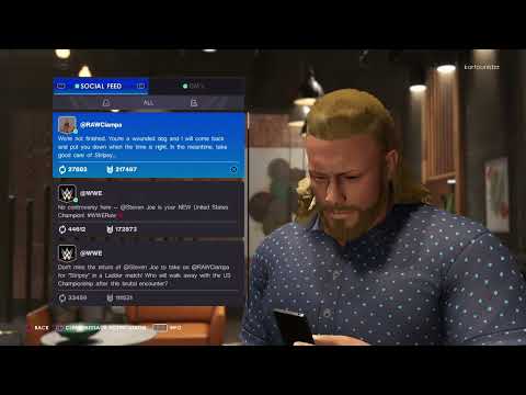 WWE 2K22 - My Rise pt 21- getting that U.S title and other stuff