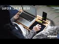 Laptop Tisch mit Mauspad, aus Bambus Video