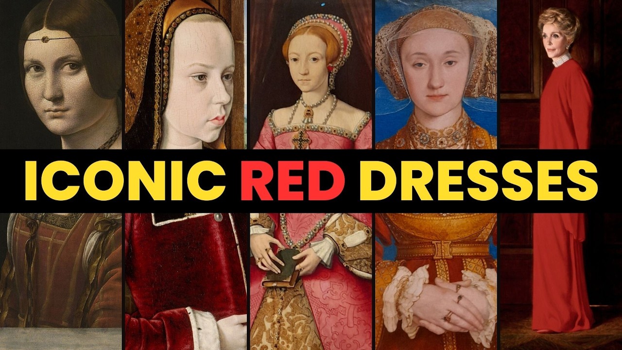 10 Iconic Red Dresses in History You Need to See | Best red dresses | fashion history documentary