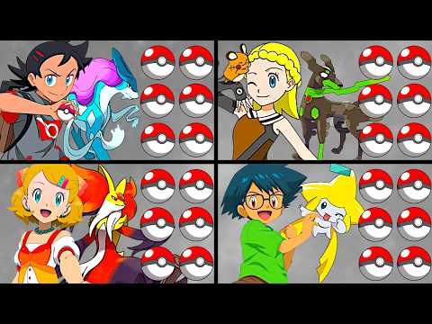 Ash Companions Best Pokémon Team