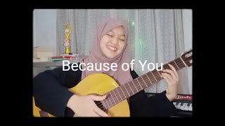 Download lagu Because of You - Keith Martin (cover) Afifahra mp3