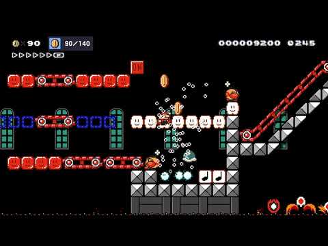 Automatic Level ...don't move .. by たぼっち 🍄 Super Mario Maker 2 ✹Switch✹ #axb