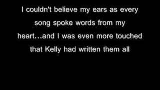 kelly clarkson &#39;irvine&#39; my story
