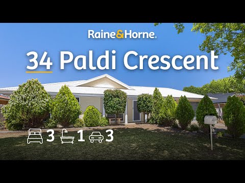 34 Paldi Crescent, Glenfield Park, NSW 2650, 3 침실, 1 욕실, House