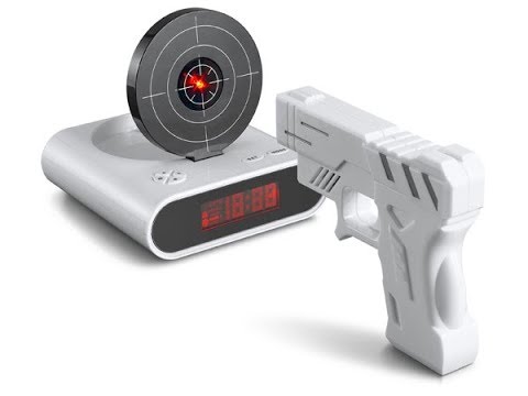 БУДИЛЬНИК С МИШЕНЬЮ BF1821/ALARM CLOCK WITH TARGET BF1821