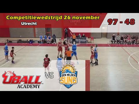 UBALL U16 vs Noordkop U16 - 26/11/2022