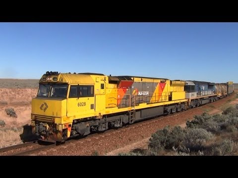 Aurizon 7PM1 inbetween Tent Hill and Port Augusta