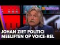 Johan ziet politici meeliften op The Voice-rel: ‘Laat ze eerst eens de toeslagenaffaire oplossen!’