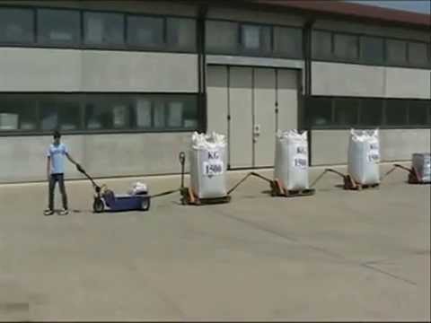 M18  Electric Tow Tug With Hydraulic Lifting System