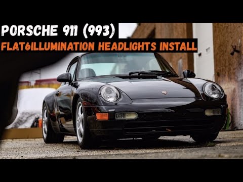 Porsche 911 (993) Flat6illumination Custom Headlights Install | "Road to RWB" Episode 10