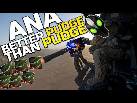 Ana Amazing Rubick (Pudge) showing Pudge some Hook Lessons - EPIC Dota 2
