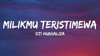 Download lagu Siti Nurhaliza - Milikmu Teristimewa mp3