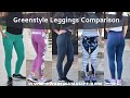 Greenstyle Leggings Pattern Comparison The Strides Super Gs Tempos Cavallo And Inspires