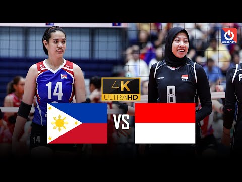 🔴Full 4K | PHILIPPINES vs INDONESIA | Solomon và Megawati đại chiến, rượt đuổi điểm số cực căng