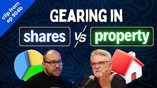 Why is gearing in shares not as popular as property? (clip from ep904b)