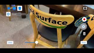 AR Smart Signage on Cylindrical Surface