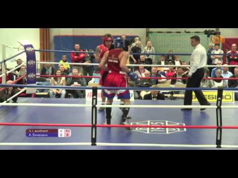 Boxning SM 2013 - Sander Lauritsen vs Amir Smesem
