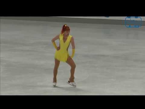 Nataliia GONCHAROVA. Oberstdorf 2018. Silver Ladies II - Free Skating. 16 place
