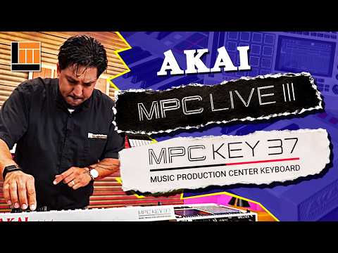 👀 Akai's NEW MPCs - Key 37 G2 & Live III Retro